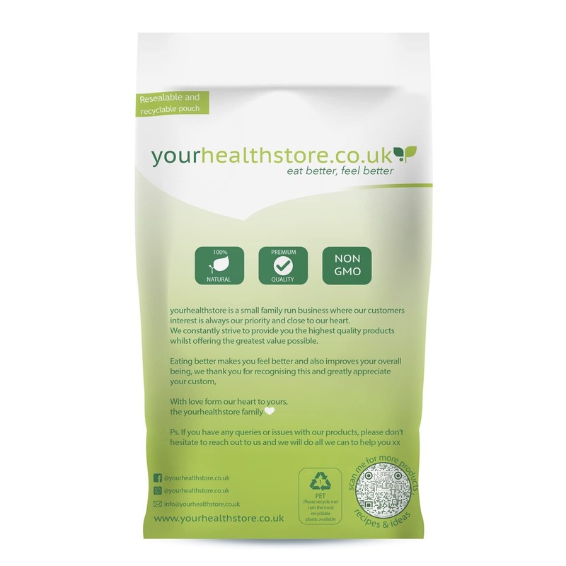 yourhealthstore Premium Gluten Free Brown Teff Flour 500g