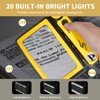 Magnifying Glass with Light, 5X 10X 45X Rechargeable Magnifier with