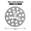 AccEncyc 1 Inch Plaster Washers 200 Pcs Plaster Buttons Metal