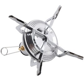 Leapiture Portable Mini Camping Stove Folding Mini Oven Stove Outdoor Gas Stove Windproof Stove Picnic Cookware Outdoor Camping Hiking Cooking Suitable