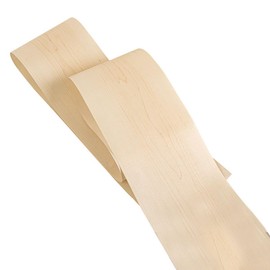 Maple Wood Veneer Sheet - 9ft x 10in, Flexible Natural Wood Skin for DIY Enthusiasts, Woodworkers, and Furniture Restoration - Perfect for Cabinets, Crafts, and Home Renovation
