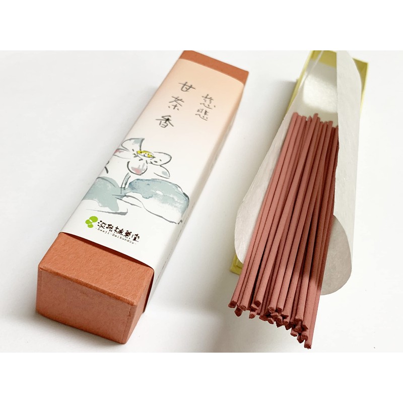 Awaji Baikaundo Incense Incense, Compassion Sweet Tea Incense, 0.6 oz