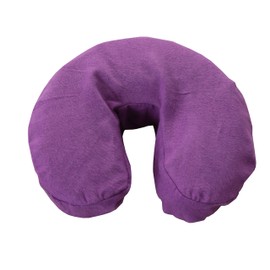 London Linens Pack of 4, Premium Extra Thick 100% Cotton Flannel Massage Tables Face Cradle Covers Cozies Fitted - Includes 4 pcs (Lilac)