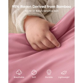 Yoofoss Rayon Made from Bamboo Baby Sleep Sack 18-24 Months TOG 1.0 Baby Wearable Blanket, Super Soft Infant Toddler Sleeping Sack 2-Way Zipper Sleep Sack