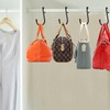 Purse Hanger for Closet,Unique S-Shaped Twist Design Sponge Anti Scratch