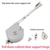 （2pack） Bottom Opening Support Hinge Soft Close 105 Degree Opening