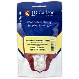 Campden Tablets (Potassium metabisulfite) - 2 oz, 100 Tablets