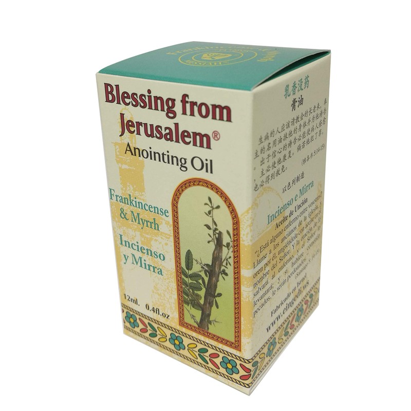 Anointing Oil 12ml. - Blessing from Jerusalem (Frankincense and Myrrh)