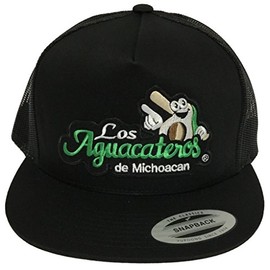 JUSTSWAG Los Aguacateros De Michoacan Hat Black Mesh Snapback
