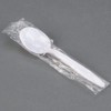 Individually Wrapped Heavy Weight Soup Spoon (White Spoon, 200)