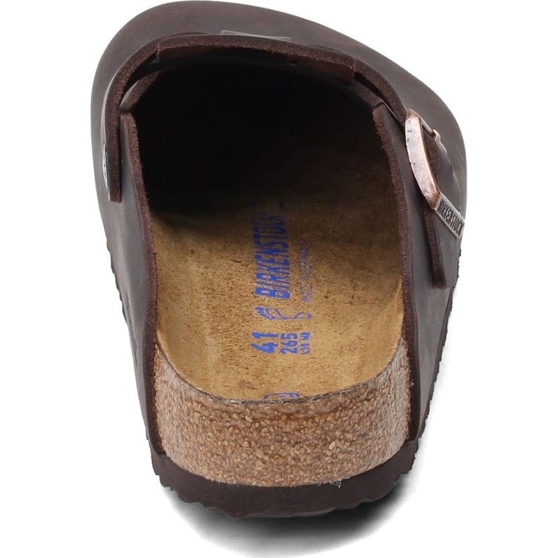Birkenstock Unisex Boston Clog,Habana Oiled Leather,40 N EU