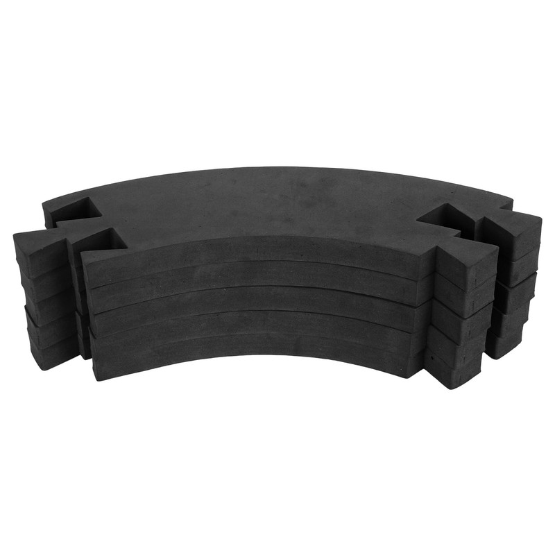 5PCS Dartboard Surround Ring Splicing Dart Board Wall Protection Ring