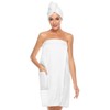 Kniffi Womens Wrap Towel Spa Wraps & Hair Towel Body