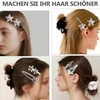 Shoyisenka 18 Pcs Star Hair Clips, Y2k Silver Hair Clips,