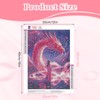 MAXBYE Diamond Painting Kits for Adults, DIY 5D Dragon Diamond