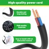 Lusperi 100641 Power Cord Compatible with ProTeam Backpack Vacuum,Replacement for
