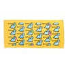 Okutani Corporation Oekaki-san Series Face Towel, Kyoryu, Blue, 100% Cotton