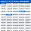 TOMOON W11025156 W10608823 Dryer Heating Element for Whirl-pool,Cabrio,Ken-more 110 series,May-tag