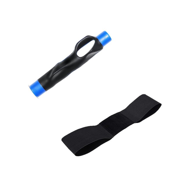VAYTOP Golf Grip Trainer with Swing Band, Lightweight Ergonomic Training