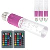 3W RGB LED Light Bulb Lamp with Remote Control for