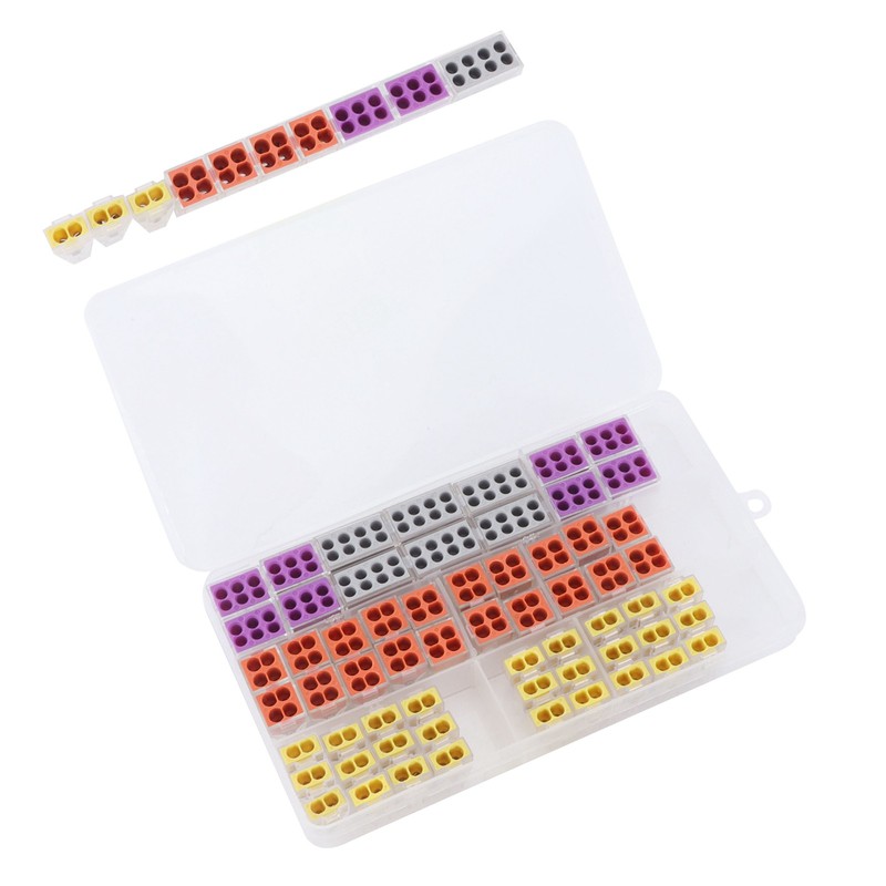 71Pcs Quick Connect Terminals PCT 102 104 106 108 Wire