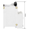DIHOOL Solar Disconnect Switch,10 Amp 2 Pole,Non Polarized,12V/24V/48V/110V/220V/400V,AC/DC Circuit Breaker,DIN