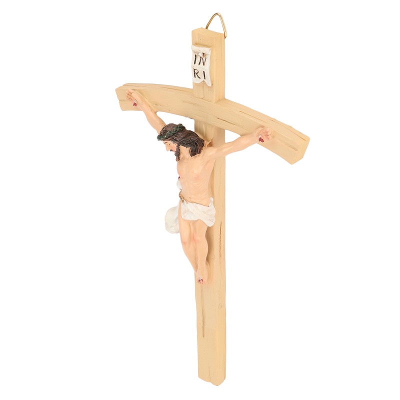 Jesus Christ Crucifix Handcrafted Exquisite Details Crucifix Wall Cross for