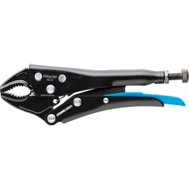 Channellock 102-5 5” Curved Jaw Locking Pliers with Cutter, Epoxy Resin Coating, Forged Steel, Curved Jaw Offers Advanced Control, Providing Additional Contact Points on Multiple Fastener Types