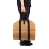 Waxed Canvas Waterproof Large Portable Firewood Holder Bag Log Carrier