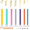 Rizadores De Cabello Sin Calor, 42pcs Rizo Tubos Cabello