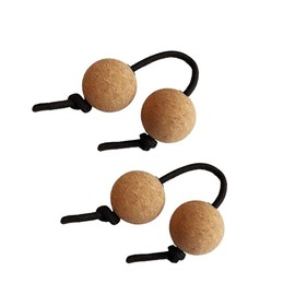 2 Pairs Rhythmic Ball Percussion,Cork Rhythmic Shakers Asalato Kashaka Balls,Adults Teenagers Asalato Percussion Instrument for Beginners for Party, Concerts