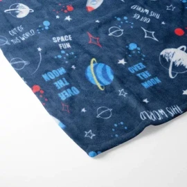 Chiqui Mundo Cobertor Para Bebe Ligero Viajero Galaxy Ultra Suave Calido