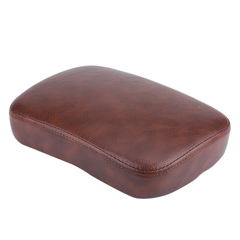 Motorcycle Brown 8 Suction Cup Rear Pillion Passenger Seat for