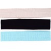Headband Workout Band Running Gym Sweat-Absorbing Band Sweatband Workout Headband Blue 3ea