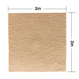 RadBizz Extra Durable Moleskin Patches - 3" x 3" 10 Pack