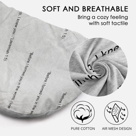 Inspirational Baby Lounger Cover for Newborns