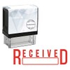 StampExpression - Received Office Self Inking Rubber Stamp - Red