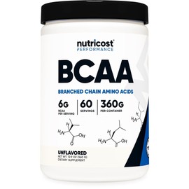 Nutri BCAA Amino Acids Branched Chain Amino Acids Unflavored 360g, 1 piece / 뉴트리 BCAA 아미노산 Branched Chain Amino Acids 무맛 360g, 1개