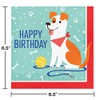 Dog Birthday Napkins