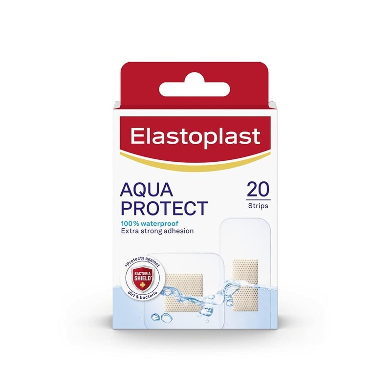 Elastoplast Aqua Protect Plasters 100% Waterproof (20), Waterproof Plasters Ideal