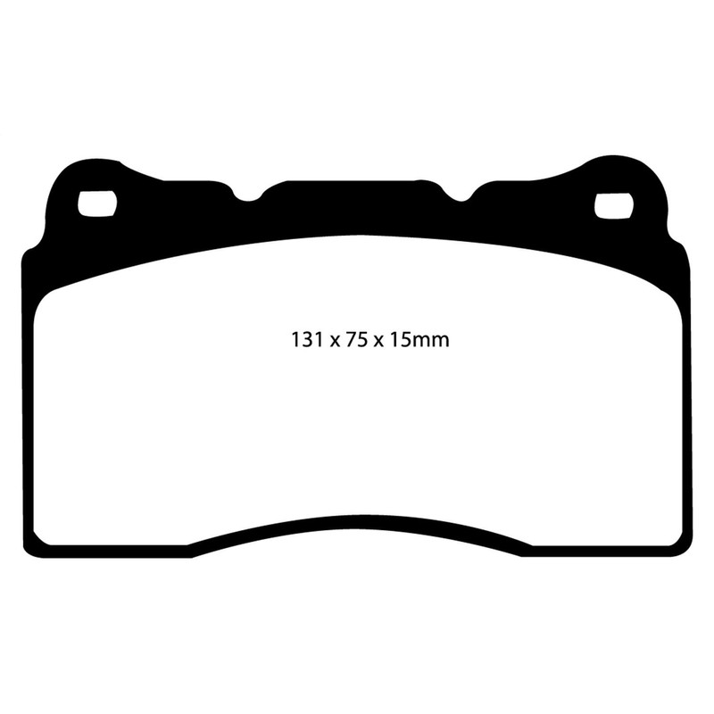 EBC Brakes DP51210 Bluestuff NDX Full Race Brake Pad