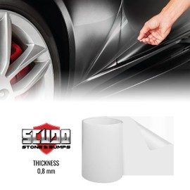 Quattroerre 16777 Roll of Tape Scudo Bump for Box Protection, Transparent, 5 cm x 1.5 m, Thickness 0.8 mm