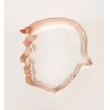 ecrandal Trump professional quality copper cookie cutter