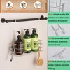 Seltomer 2pcs Single-Layer Hanging Shower Caddy, Rustproof Shelves Rack with