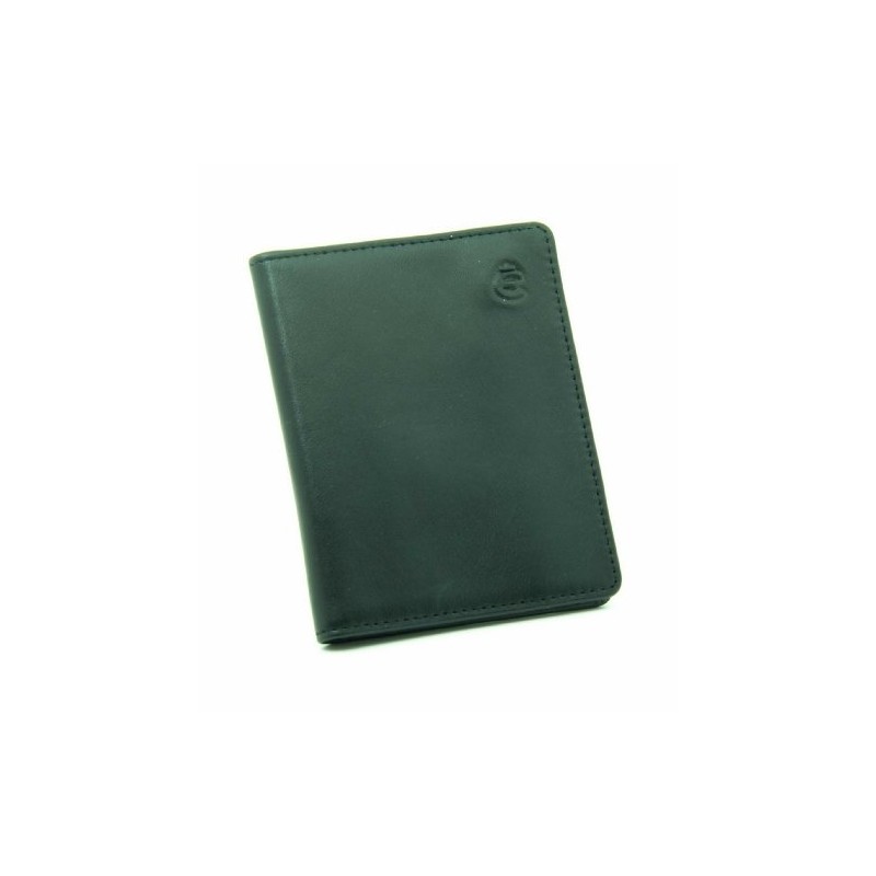Esquire Credit Card Holder with Logo Black 302010, black, Credit