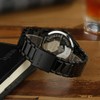 WWOOR Relojes para Hombre Analógicos de Cuarzo de con Correa