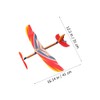Toyvian 10 PCS Rubberband Powered Airplane Kits Flying Glider Planes