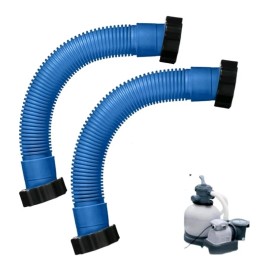 Zefioge 2pk 1.5" Diameter Replacement Pool Hose,Pool Pump Replacement Hose 16” Long