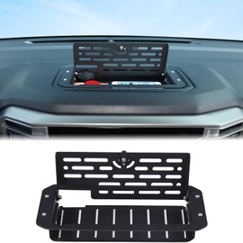 Aunginsy Center Console Dash Storage Tray Compatible with Toyota Tundra/Sequoia 2022-2026, Car Dashboard Storage Box Organizer Holder Tray Insert Mounted Interior Accessories, Without Phone Holder