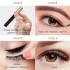 ILJIUEY 7 Pairs Reusable Magnetic Eyelashes and 2 Tubes of